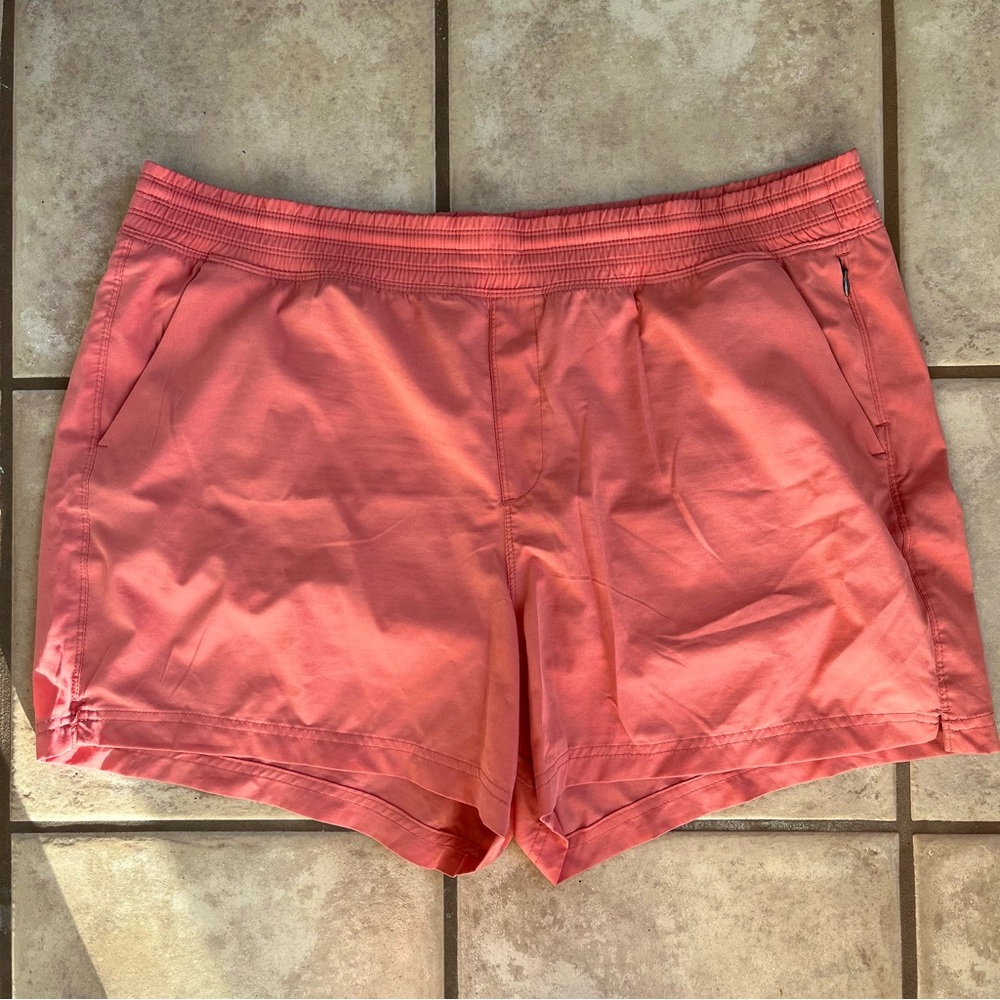 Pink Old Navy Stretch Tech Shorts